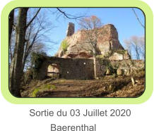 Sortie du 03 Juillet 2020           Baerenthal