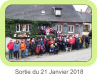 Sortie du 21 Janvier 2018