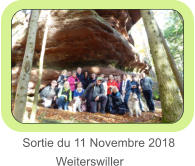 Sortie du 11 Novembre 2018            Weiterswiller