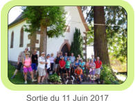 Sortie du 11 Juin 2017