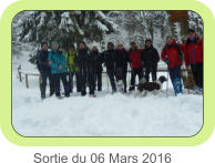 Sortie du 06 Mars 2016