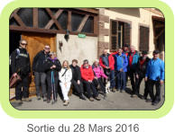 Sortie du 28 Mars 2016