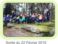 Sortie du 22 Février 2015