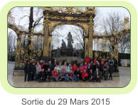 Sortie du 29 Mars 2015