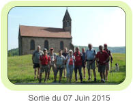 Sortie du 07 Juin 2015