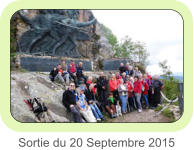 Sortie du 20 Septembre 2015