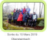 Sortie du 10 Mars 2019      Obersteinbach