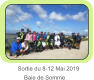 Sortie du 8-12 Mai 2019       Baie de Somme