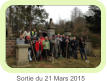 Sortie du 21 Mars 2015