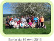 Sortie du 19 Avril 2015