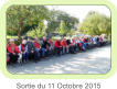 Sortie du 11 Octobre 2015