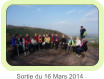 Sortie du 16 Mars 2014