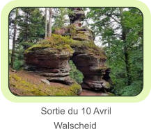 Sortie du 10 Avril      Walscheid