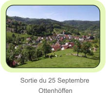 Sortie du 25 Septembre            Ottenhöffen